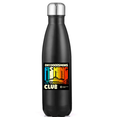 Outdoorsman Fishing Club' Stainless Steel Water Bottle